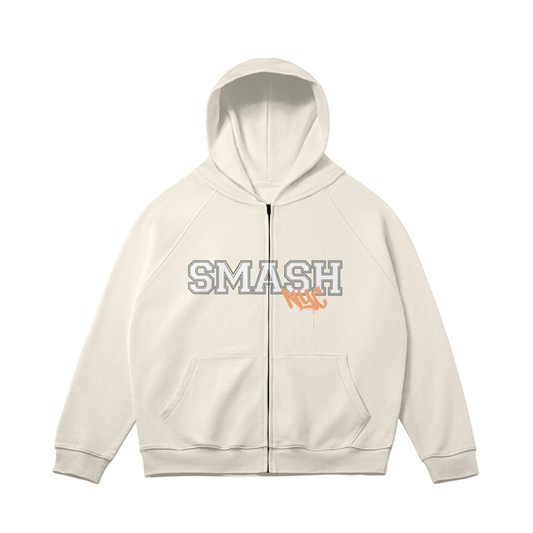 Varsity Zip Up Hoodie